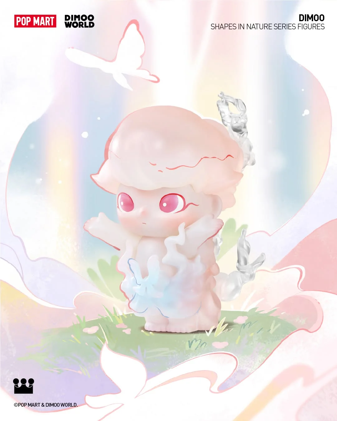 DIMOO Shapes in Nature シリーズ　シークレット POP NOW:DIMOO Shapes in Nature Series Figures - POP MART